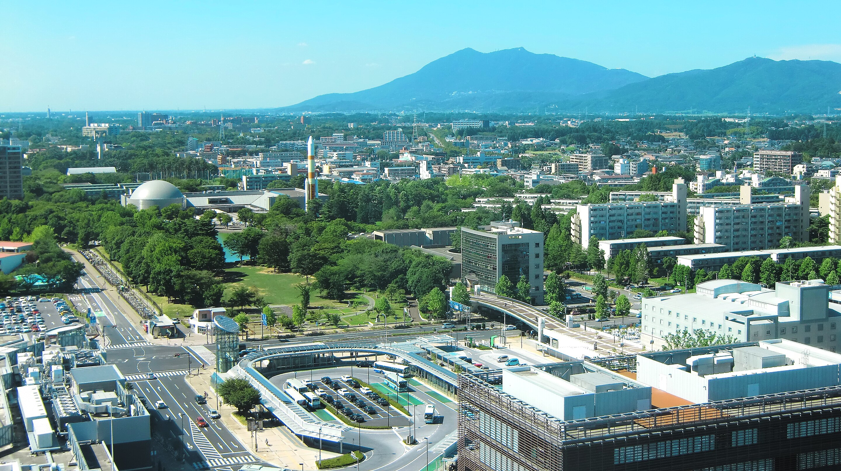 The hosting city, Tsukuba, Japan.